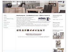 Tablet Screenshot of moebelfundgrube-gera.de